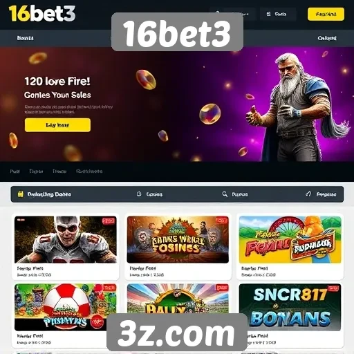 Análise das ofertas de jogos em 16bet3